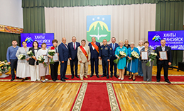 Награждение жителей