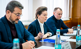 Наталья Комарова встретилась с главой Макеевки 