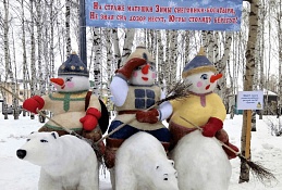 Аллея сказочных персонажей из снега украсит Ханты-Мансийск